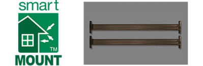 Sunesta offers rafter bars as an optional accessory for your door awning to give your the strongest base support possible.